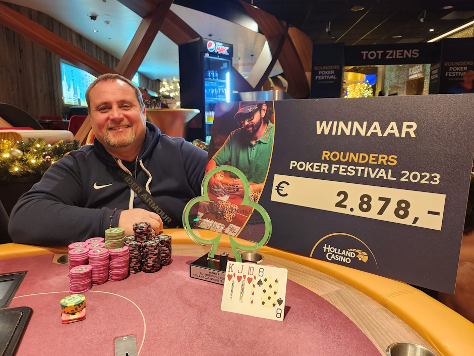 Gevin Molendijk Rounder Poker Festival