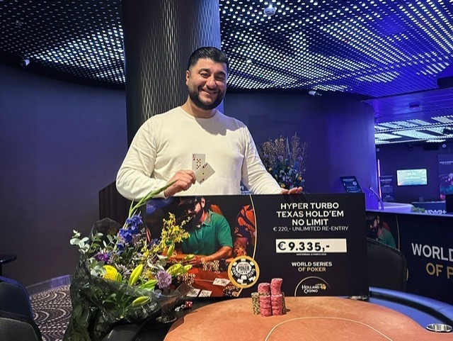 Hakan Islek wsop amsterdam