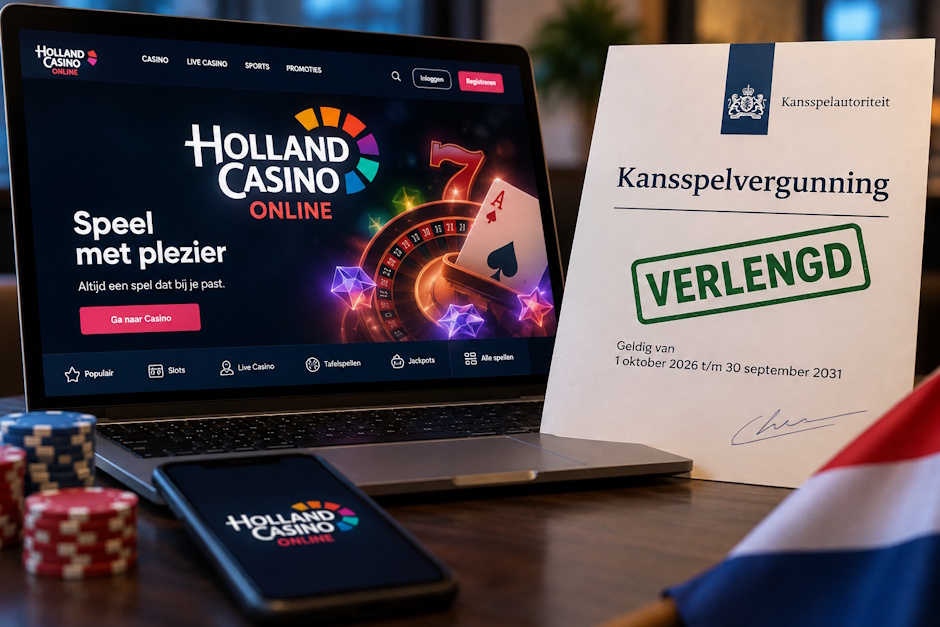 Holland Casino Online ksa 5 jaar