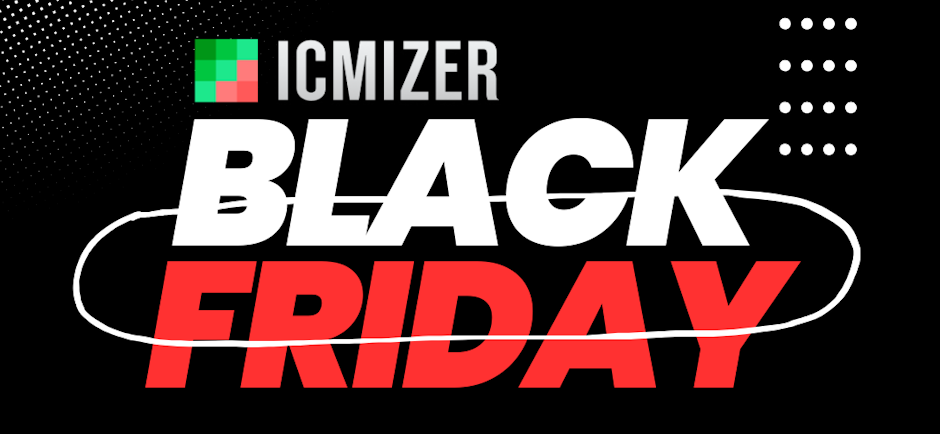 ICMIZer black Friday Deal header