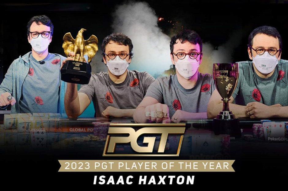 Isaac Haxton PGT Player of the Year 2023