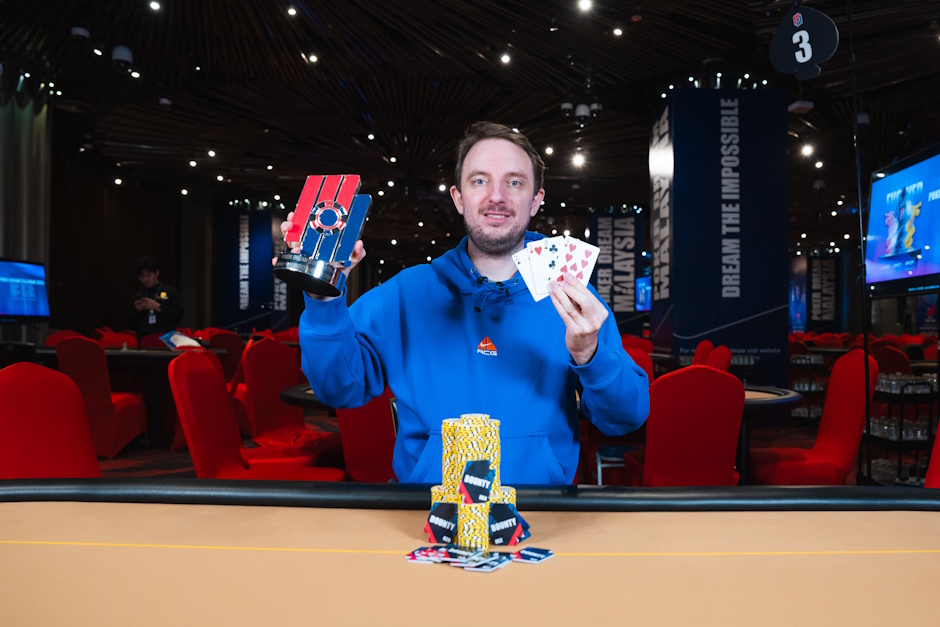 Joris Michl Poker Dream Malaysia 20 winnaar