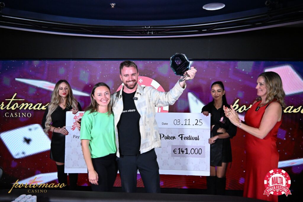 Joris Ruijs Malta Poker Festival Autumn 2025 winnaar 1