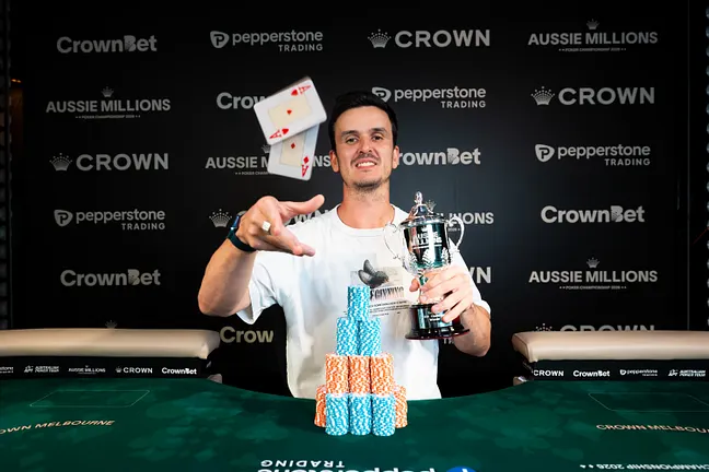 Joseph Antar Aussie Millions 2026