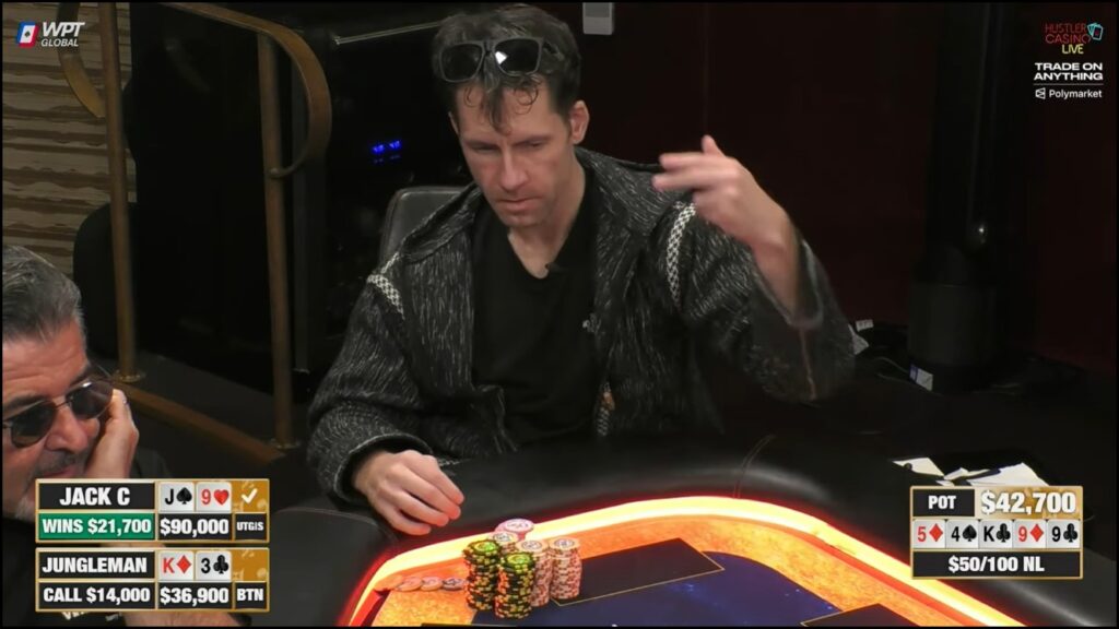 Jungleman Hustler Casino Live
