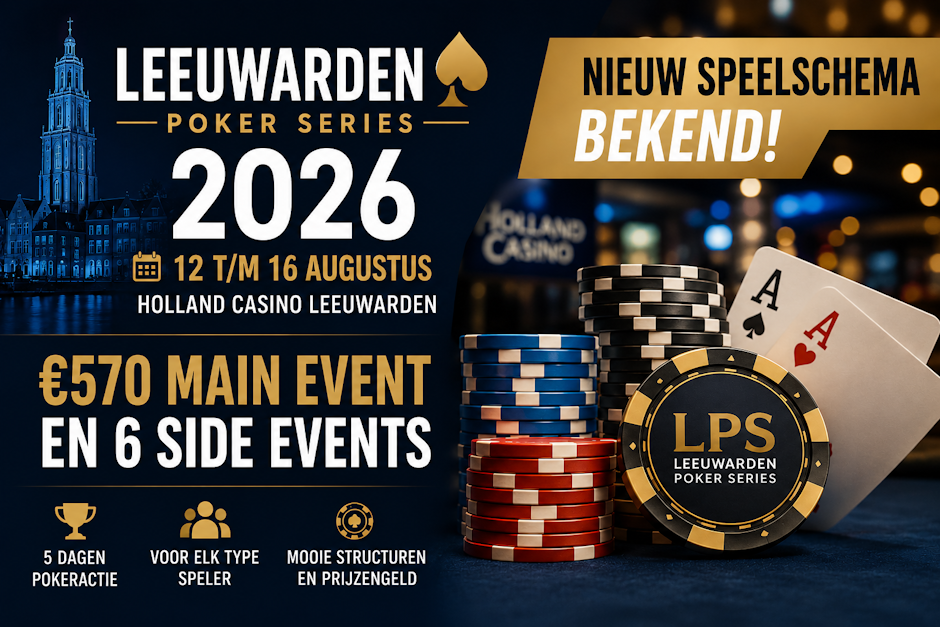 Leeuwarden Poker Series 2026 klein