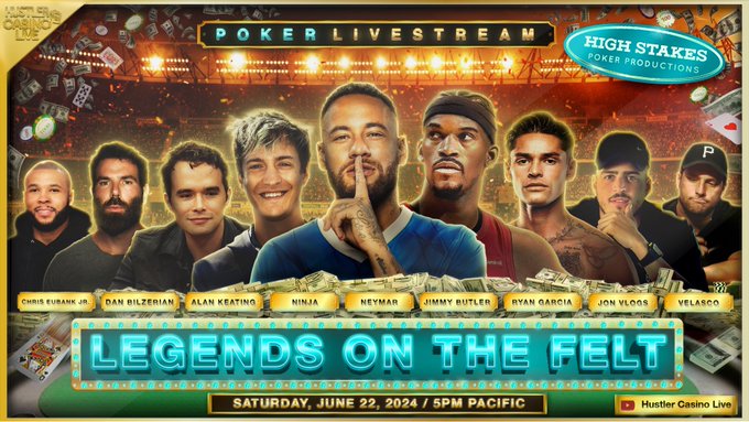 Legends on the Felt Hustler Casino Live