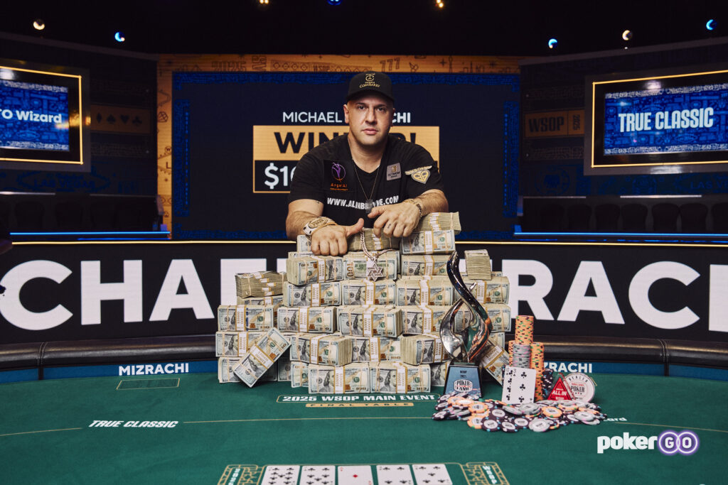 Michael Mizrachi WSOP 2025 PokerGO