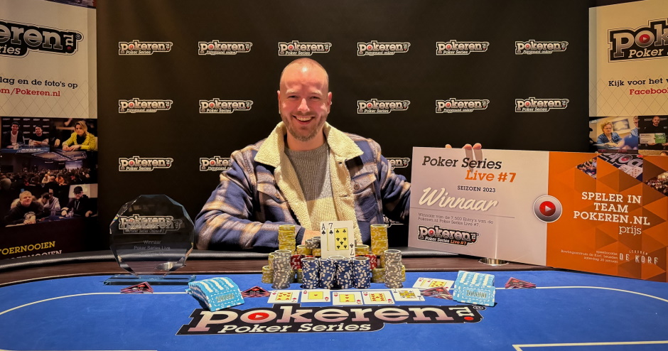 Mike Kersten Poker Series Live 7 Kampioen