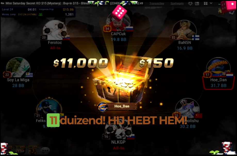 Mystery Bounty Henk Horden GGPoker
