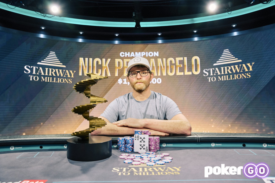 Nick Petrangelo stairway to million