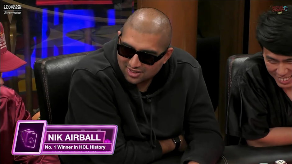 Nik Airball Hustler Casino Live