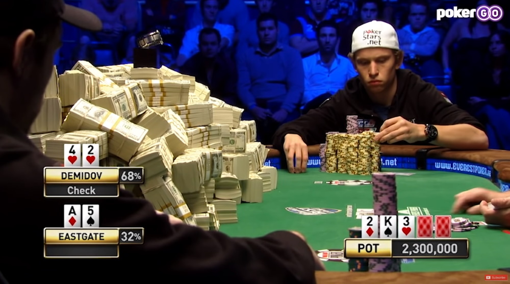 Peter Eastgate WSOP titel