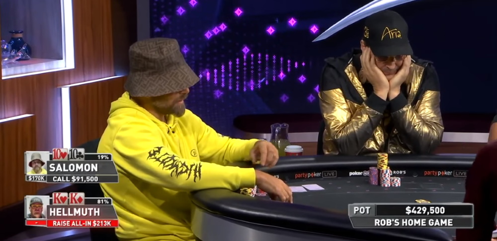 Phill Hellmuth has Kings