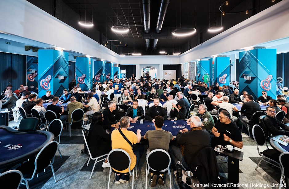 PokerStars Open Namur 2026 speelzaal