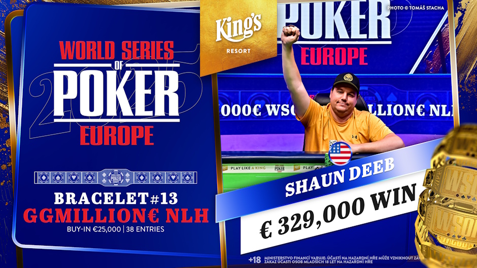 Shaun Deeb wsope 2025