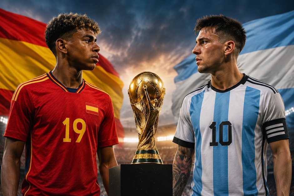 Spanje vs Argentinie