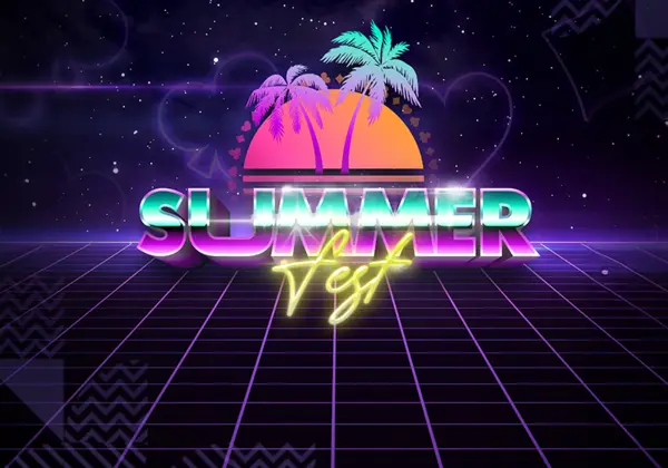 Summer Fest Banner Vierkant