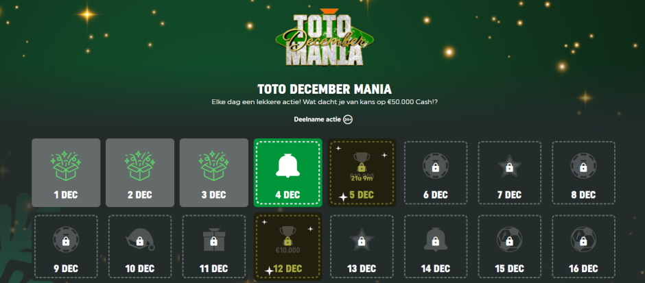 TOTO December Mania