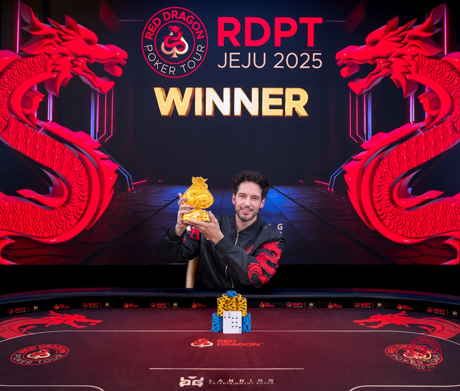 Tom Verbruggen Red Dragon Poker Tour Jeje 2025 v3