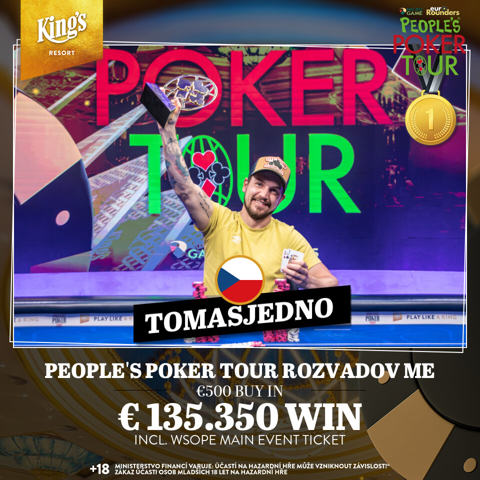 Tomasjedno People Poker Tour Rozvadov 2025