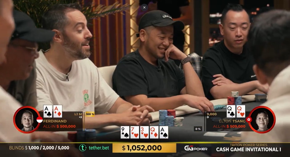 Triton Poker Cash Game Dag 5