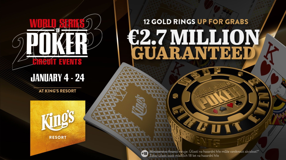 WSOP Circuit Rozvadov Banner