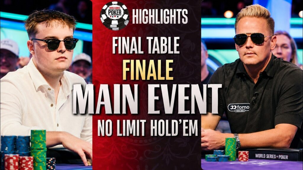 WSOP Main Event 2026 High Lights