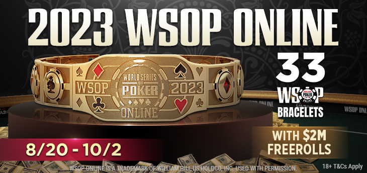WSOP Online 2023 730x344
