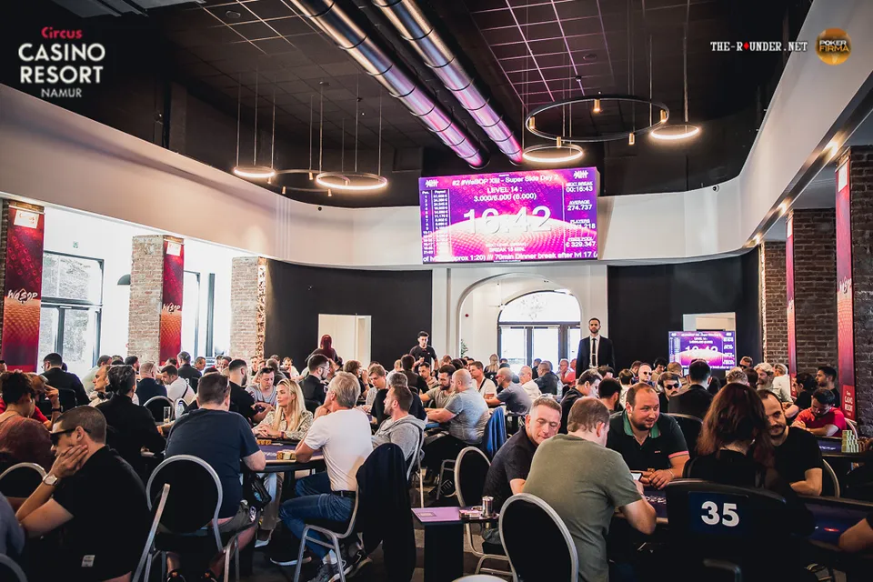 WaSOP XIII speelzaal