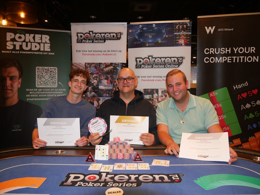 Winnaarsfoto Daan Paalman Jordi Lammers en Maaiko Visser Tilburg Cafe Bet Kolen september