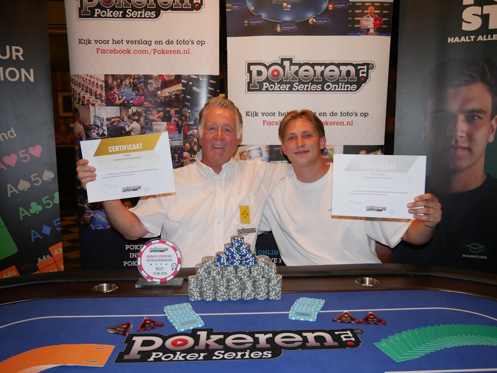 Winnaarsfoto Ed van Zelm Daan van Nispen Delft 15 augustus DHC
