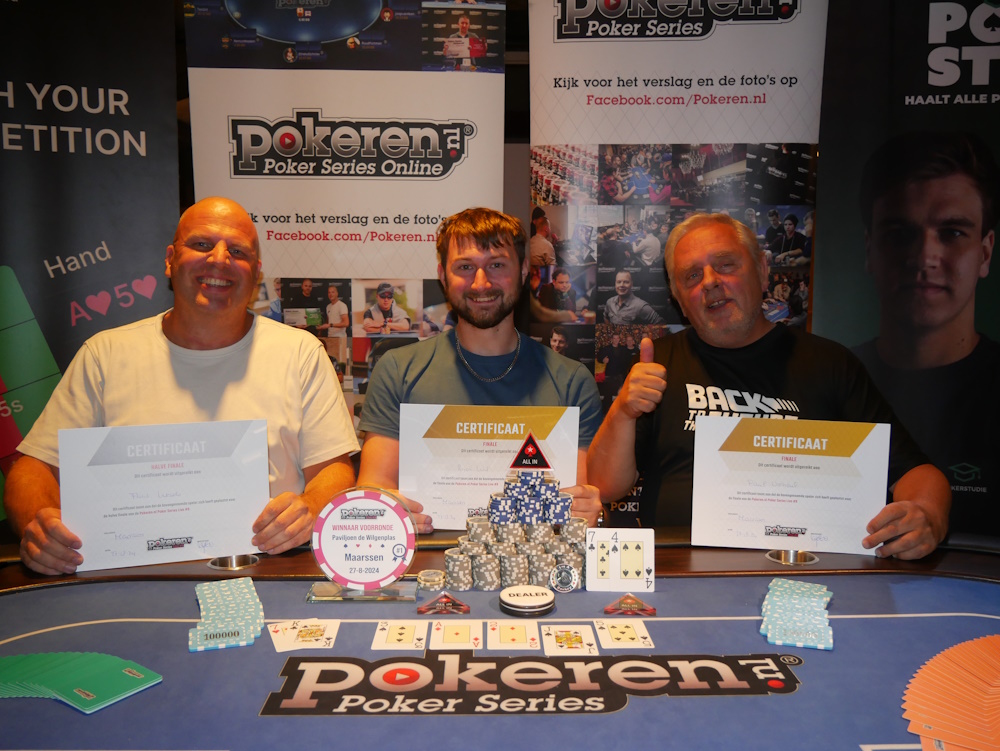 Winnaarsfoto Maarssen 27 augustus Paul Verheul Ryan Wit Floris Wesselo