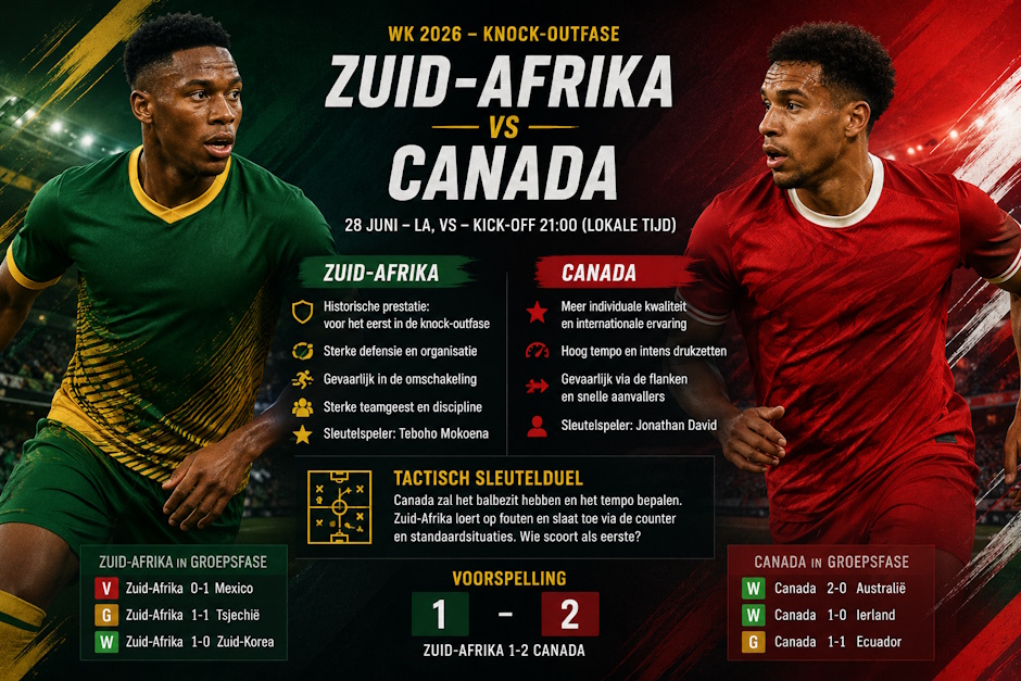 Zuid Afrika vs Canada