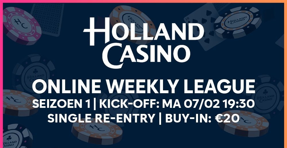 holland casino online weekly league