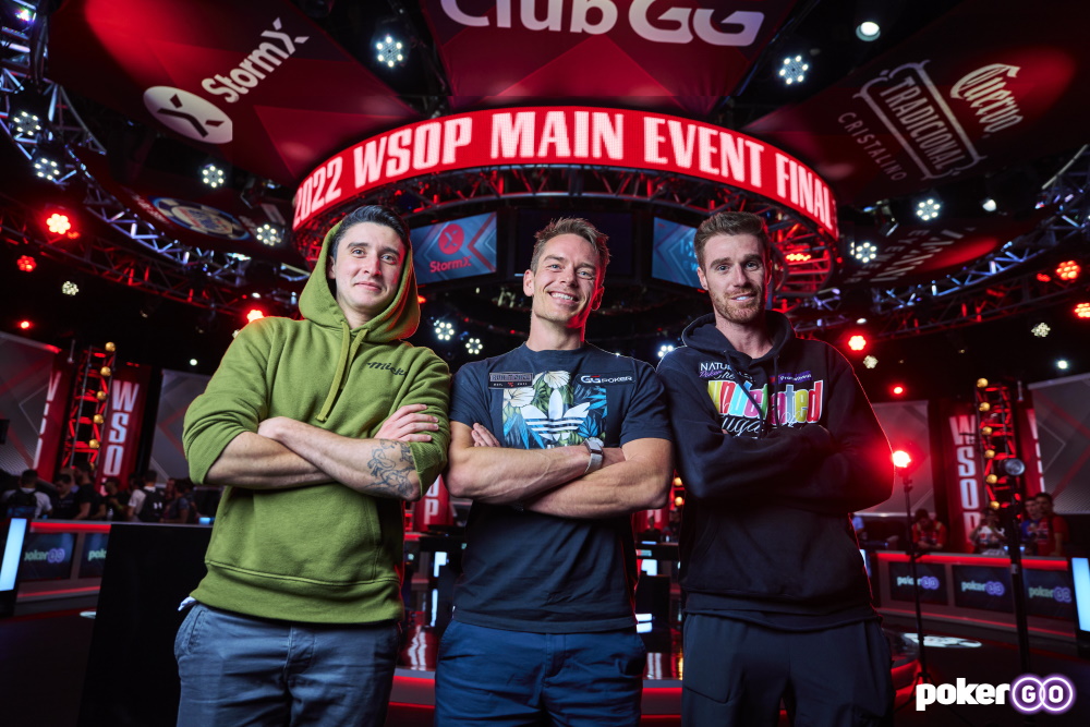 laatste 3 wsop main event 2022