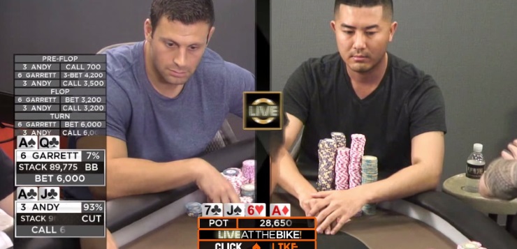 live at the bike cash game