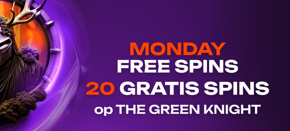 maandag spins tonybet