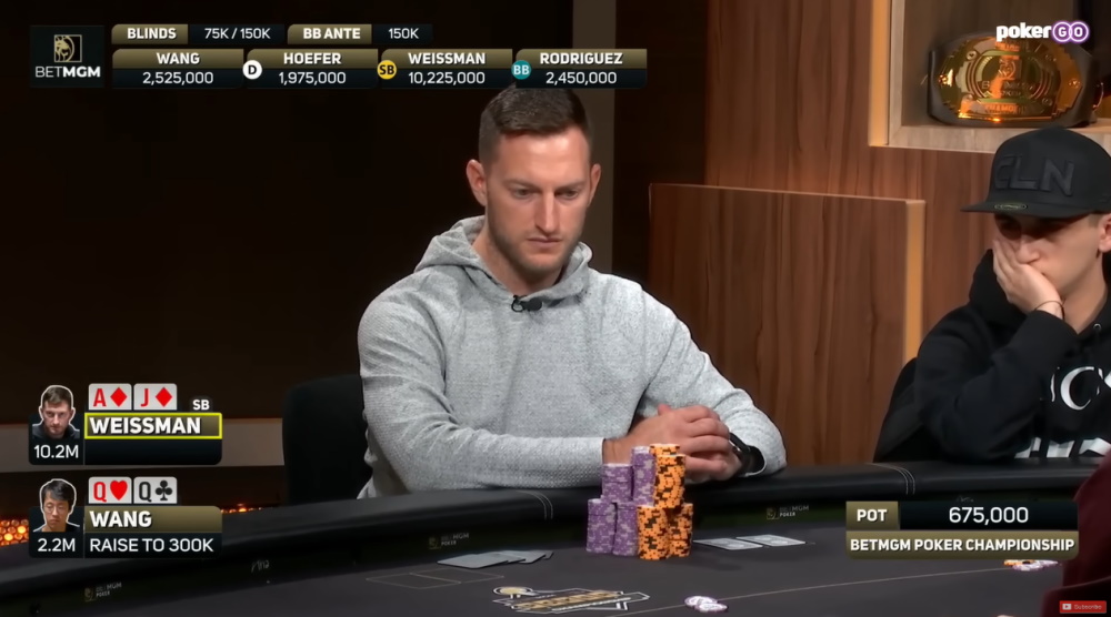 royal flush vs full house