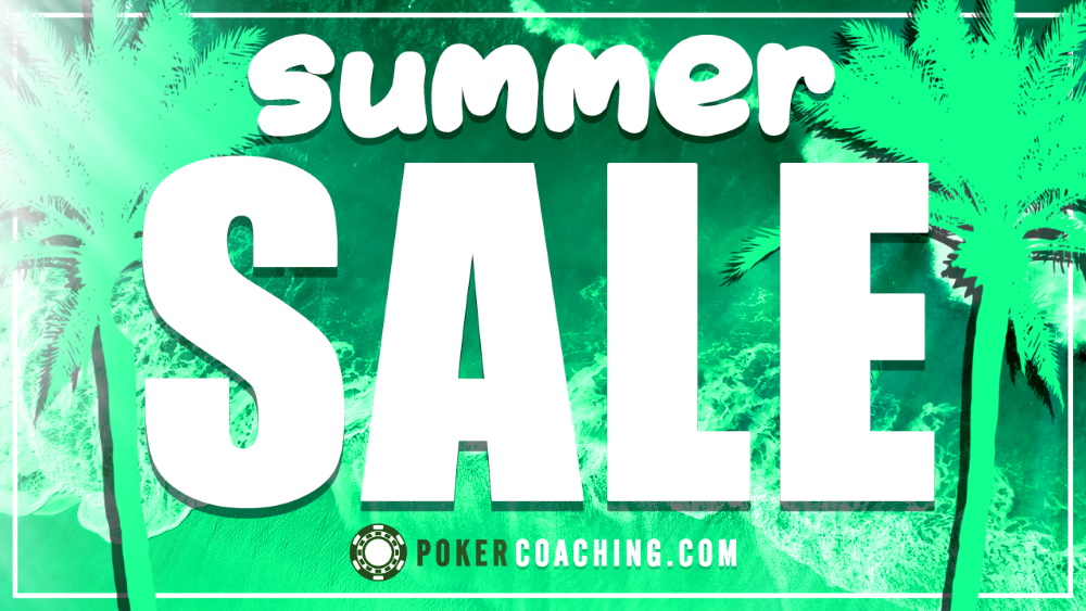 summer sale poker coaching