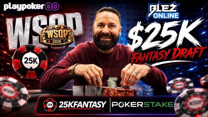 wsop 2026 fantasy draft