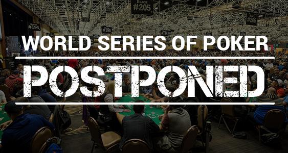 wsop postponed