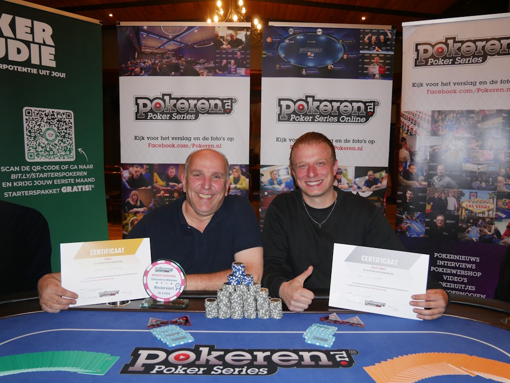 Winnaars Norman Wildenborg en Sam van Londen