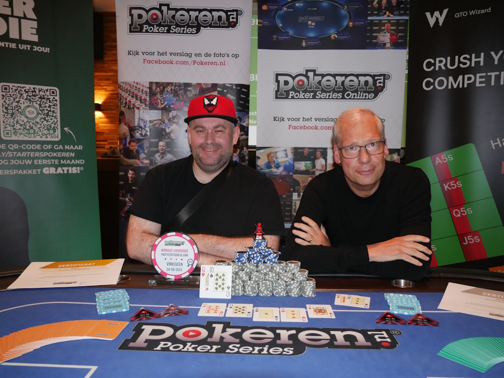 Winnaarsfoto Ben Filmer Cor Tummers Vinkeveen 4 augustus Partycentrum de Vink