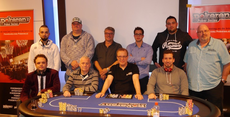 Poker Series finaletafel Poker Series finaletafel