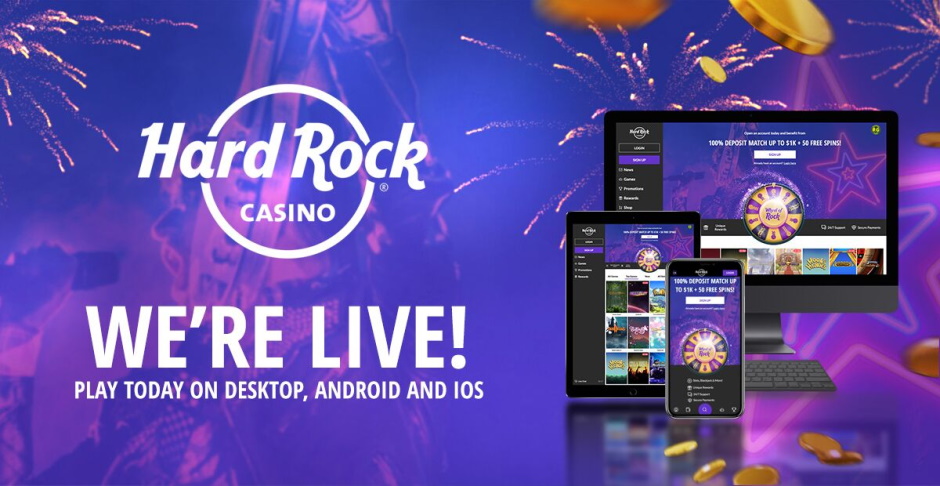 hard rock casino banner