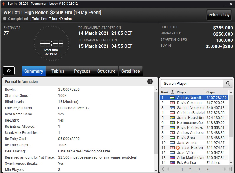 high roller wpt online high roller wpt online