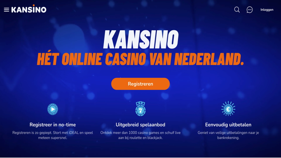 kansino banner